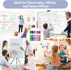 Tbay Dry-Erase Markers - 36 Counts, Chisel Tip Whiteboard Markers for Office/School Supplies, Low Odor, 6 Assorted Colors