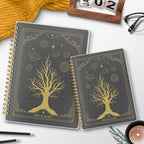 2026 Planner 8.5 x 11, Large Weekly Monthly Planners with Tabs, A4 Spiral Bound Daily Calendar 2026 Planner, 12 Month Agenda from Jan. to Dec., Flexible Cover Appointment Book(Tarrow Tree)