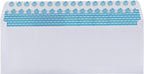 Aimoh #10 Custom Printed Security Tinted Self–Seal Envelopes - Personalized with Logo and Address/Return Address Imprinted -Size 4-1/8 X 9-1/2" -White -24 LB -Box of 2500 Count (7-34010-2500)