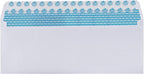 Aimoh 250 Custom Printed #10 Security Tinted Self–Seal Envelopes - Personalized with Logo and Address/Return Address Imprinted -Size 4-1/8 X 9-1/2" -White -24 LB - 250 Count (7-34010-250)