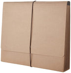 Pendaflex Expanding Kraft File with Flap, Jan.-Dec. Index, 12 x 10, 1 per Box (K-17M-OX),Brown