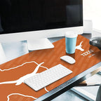 YouTheFan NCAA Texas Longhorns Logo Series Desk Pad