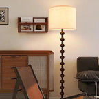 Oatmeal linen Textured Lamp Shades Set of 2 Medium Drum Lampshade 14``Top x 14``Bottom x 11``High(Spider) Farmhouse Lampshade for Table Lamp & Bedside Lamp - Replacement Lampshade