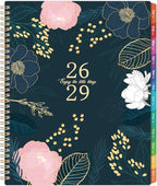 2026-2029 Monthly Planner/Calendar - 3 Year Monthly Planner 2026-2029, July 2026 - June 2029, 9'' x 11'', 36 Colorful Months Tabs, Pocket, Note Pages, Holidays, Twin-wire Binding