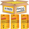 E-CLIPS USA Pencils Bulk Pencils #2 (24 Boxes) Number 2 pencil Pre-Sharpened Pencil Bulk School Supplies Bulk Office Supplies Bulk Box May Vary 12 Pencil Per Box (24 Boxes)