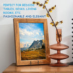 Decolore 5 Pack 12 Inch Black Picture Stands Plate Stands for Display Large Book Stands for Picture, Decorative Plate, Book, Frame, Tabletop Poster