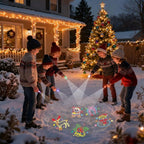LovesTown 24PCS Christmas Party Favors Flashlights, Glow in The Dark Christmas Toys Bulk LED Light up Finger Lights for Party Decorations Goodie Bags Fillers Classroom Prizes