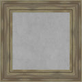 Amanti Art Grey Framed Magnetic Board 22x22 Small Vision Board for use with Magnets, 100% Metal Sheet to Display Items as Office Decor or for Home Organization in mudroom, Kitchen or Kids Room