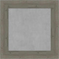 Amanti Art Grey Framed Magnetic Board 27x27 Medium Vision Board for use with Magnets, 100% Metal Sheet to Display Items as Office Decor or for Home Organization in mudroom, Kitchen or Kids Room