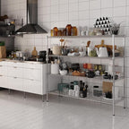 Regal Altair 21" Deep x 60" Wide x 54" Height Wire Shelving Kit | 4-Tier | NSF Commercial Storage Rack Unit