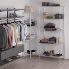 Regal Altair 21" Deep x 36" Wide x 86" Height Wire Shelving Kit | 5-Tier | NSF Commercial Storage Rack Unit