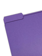 Smead Standard File Folders, 100 Count, Assorted Jewel Tone Colors, 1/3-Cut Tabs, Letter Size (11948)
