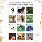 RED EMBER Tuxedo Cats 2026 Wall Calendar 12 Month | 12" x 24" Open | Thick & Sturdy Paper | Holiday Gift | Cute Kitten Cat Calendar 2026