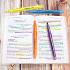 Dacono Highlighters, Chisel Tip, Highlighters Assorted Colors, Bible Highlighter No-Bleed, Quick-Drying Ink Highlighter for School, Teacher Students, Office, Classroom Must Have, 24 Pack