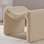 VANOMi Large Footstool Ottoman, Multi-Functional Modern Foot Stool, Sofa Footrest Extra Seating for Living Room, Entryway, Hallways and Bedrooms, Large, Camel
