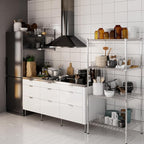 Regal Altair 24" Deep x 30" Wide x 64" Height Wire Shelving Kit | 4-Tier | NSF Commercial Storage Rack Unit