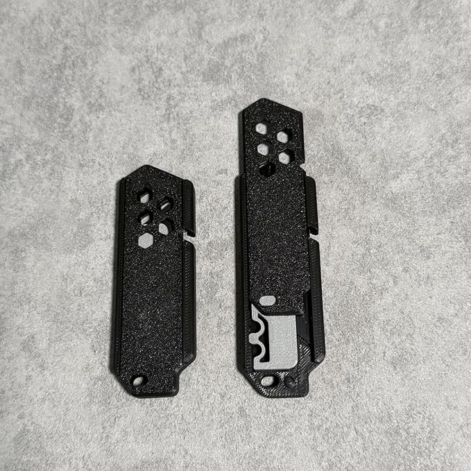 XHM Awesome Small Box Cutter Retractable Blade Ultility Knife, For Artwork, Cardboard Cutting, Package/Letter Opening, Home, Office & EDC Use, Pack of 3 (BLACK)