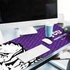 YouTheFan NCAA TCU Horned Frogs Logo Series Desk Pad