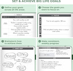 Clever Fox Planner Large – Undated Weekly & Monthly Planner for Productivity, Time Management & Goals – Organizer Journal – 7x10” (Forest Green)