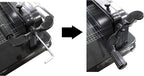TEXALAN Heavy Duty Guillotine Paper Cutter - 400 Sheets Capacity, A4 12" Stack Paper Trimmer, Steel Base, Black