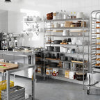 Regal Altair 14" Deep x 54" Wide x 74" Height Wire Shelving Kit | 8-Tier | NSF Commercial Storage Rack Unit