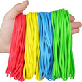 LotFancy Large Rubber Bands, 170 Pcs Size #117B 7×1/8” Heavy Duty Long Rubber Bands for Trash Can File Folders Office Supplies, Assorted Color