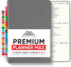 Undated, 2026 Planner, 8.5" x 11" - The #1 Productivity Planner to Achieve Your 2026 Goals - Planner 2026-2027 by PRODUCTIVITY STORE (A4, GREY)