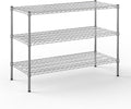Regal Altair 21" Deep x 48" Wide x 34" Height Wire Shelving Kit | 3-Tier | NSF Commercial Storage Rack Unit
