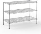 Regal Altair 21" Deep x 48" Wide x 34" Height Wire Shelving Kit | 3-Tier | NSF Commercial Storage Rack Unit