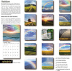 2026 Wall Calendar,Calendar 2026, November 2025 - December 2026, Wall Calendar Rainbow, 12" x 24" Opened,Full Page Months Thick & Sturdy Paper for Calendar Organizing & Planning