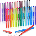 Fuyoooo 36 Pcs Felt Tip Pens 0.7mm Medium Point Colored Felt Tip Pens for Journaling Planner Writing Note-taking Art Office and School Supplies(Multicolor)