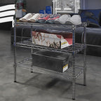 Regal Altair 14" Deep x 30" Wide x 27" Height Wire Shelving Kit | 3-Tier | NSF Commercial Storage Rack Unit