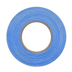 1" Width ProTapes Pro Gaff Premium Matte Cloth Gaffer's Tape With Rubber Adhesive, 11 mils Thick, 55 yds Length, Electric Blue (Pack of 1)
