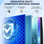 Magnetic Privacy Screen for Frameless Computer Monitor 23 Inch 16:9 Aspect Ratio,Hanging Blue Light Screen Protector Eye Protection Anti-Spy Shield, 23in Removable Privacy Filter