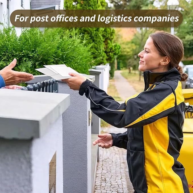 Ayearparty 500 Pcs 6.5 x 4.5 Inch Rigid Photo Mailers with Self-Adhesive White Cardboard Card Shipping Envelopes Bulk Stay Flat for Document CD Paper Picture