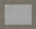 Amanti Art Grey Framed Magnetic Board 25x31 Medium Vision Board for use with Magnets, 100% Metal Sheet to Display Items as Office Decor or for Home Organization in mudroom, Kitchen or Kids Room