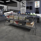 Regal Altair 21" Deep x 72" Wide x 27" Height Wire Shelving Kit | 3-Tier | NSF Commercial Storage Rack Unit