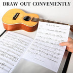 Music Folder Sheet Music Folders 9 Pack Binder Music Choral Storage Holder Band Folder (9)