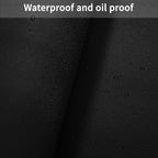 Zinkooat Leather Table Cover,1.8mm Thick,42x60 Inch Table Protector,Table Protector for Dining Room Table,Dining Table Cover,Table Cover Protector,Dining Table Pad(Black+Wine Red,42x60)
