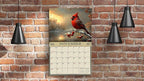 2026 Songbirds Wall Calendar 16-Month X-Large Size 14x22, Illustrated Bird Calendar by The KING Company-Monster Calendars