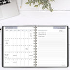 AT-A-GLANCE 2026 Planner, Weekly & Monthly, 7" x 8.75", Medium, Executive, DayMinder, Black (G5460026)