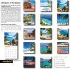 2026 Wall Calendar,Calendar 2026, November 2025 - December 2026, Wall Calendar Whispers of the Waves, 12" x 24" Opened,Full Page Months Thick & Sturdy Paper for Gift Perfect Calendar Organizing