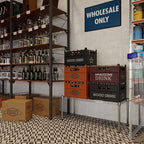 Regal Altair 14" Deep x 36" Wide x 14" Height Wire Shelving Kit | 1-Tier | NSF Commercial Storage Rack Unit