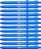 Amazon Basics Retractable Ballpoint Pens, Smooth Writing, Blue, 12-Pack
