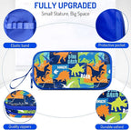 Fitvc Large Pencil Case for Boys,Dinosaur Boys Pencil Pouch for Kids Teens School,Large Capacity Pen Box Marker Organizer for School