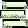 Name Tags for Classroom Desks, Cactus Theme Students Name Plates, Plates Name Labels for School Classroom Students Desks Teaching Supplies, Back to School Classroom Decor, 30 Pack (11)