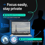 Magnetic Privacy Screen Compatible with MacBook Pro 16" 2019, 2020 Anti-Blue Light Laptop Screen Protector Filter Blue Light Blocking Filter