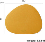 GREEDY FARMERS Mouse pad, Non-Slip Washable Waterproof Computer Mouse pad (Honey Yellow)
