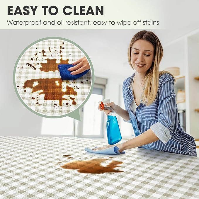 ALIUNI Drawer and Shelf Liner, Non-Slip Kitchen Cabinet Liners Non-Adhesive Thick Strong Grip Waterproof Washable Mats Protect Dresser Shelves Cupboard Bathroom Cabinets, Yellow Plaid, 12 in X 30 FT