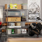 Regal Altair 21" Deep x 54" Wide x 64" Height Wire Shelving Kit | 5-Tier | NSF Commercial Storage Rack Unit